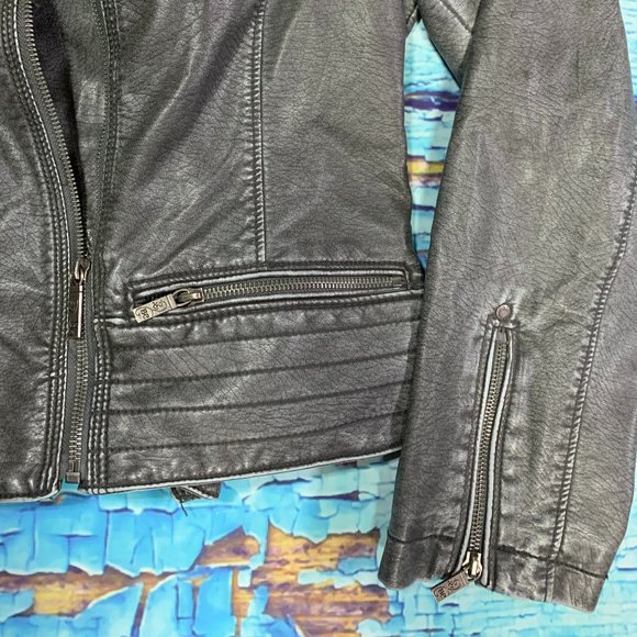 Big Chill Faux Leather Jacket - Picture 3 of 10